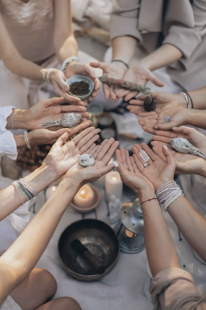 women circle